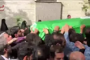 مراسم تشییع پیکر استاد اخلاق آیت‌الله آقامرتضی تهرانی