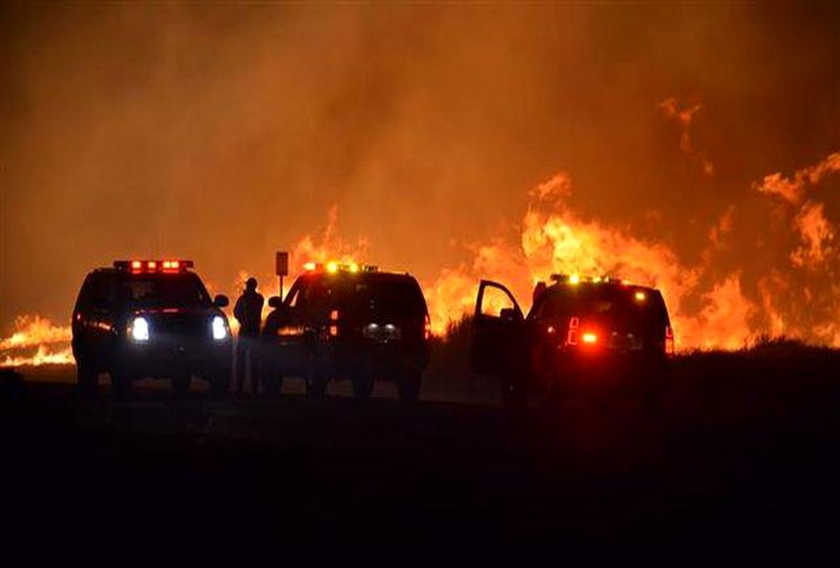 آتش‌سوزی مهیب در کالیفرنیا