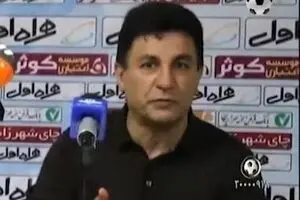ناراحتی و گلایه‌های قلعه نویی در حمایت از عزیزی
