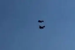 برخورد مرگبار دو هواپیمای آموزشی حین تمرین