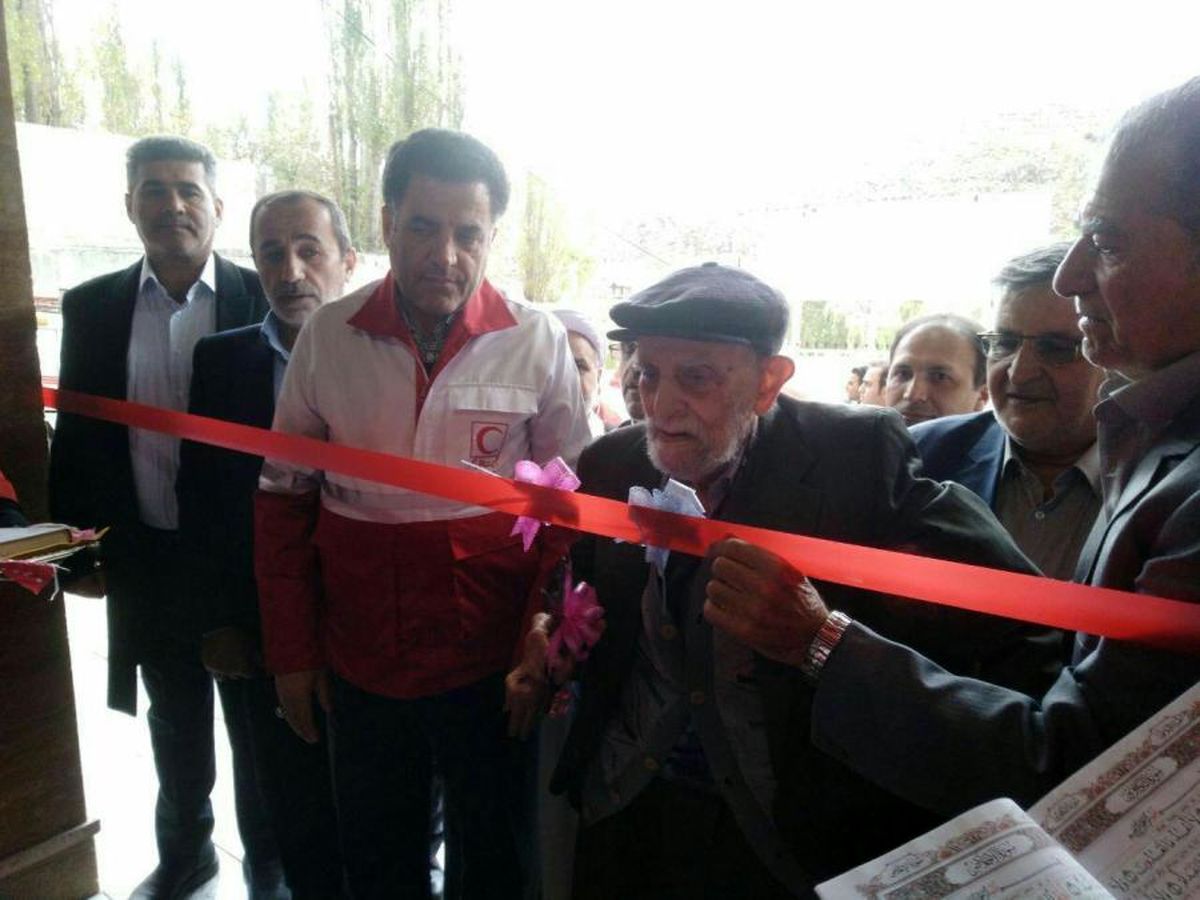 رییس جمعیت هلال احمر کشور ۲ پایگاه جدید جاده هراز را افتتاح کرد