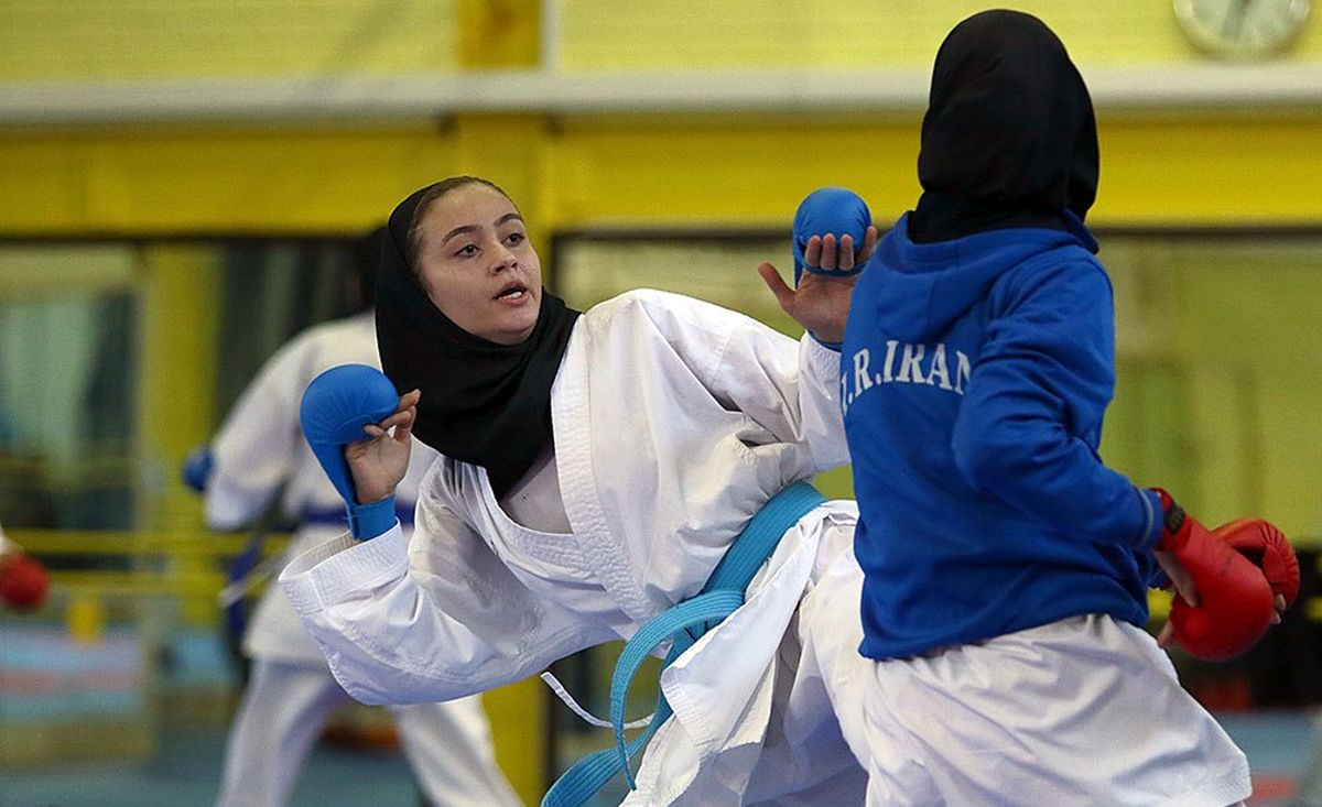 دختران کاراته ایران به ۲ مدال برنز دست یافتند