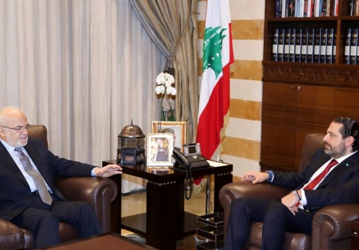 دیدار وزیر خارجه عراق با نخست‌وزیر لبنان