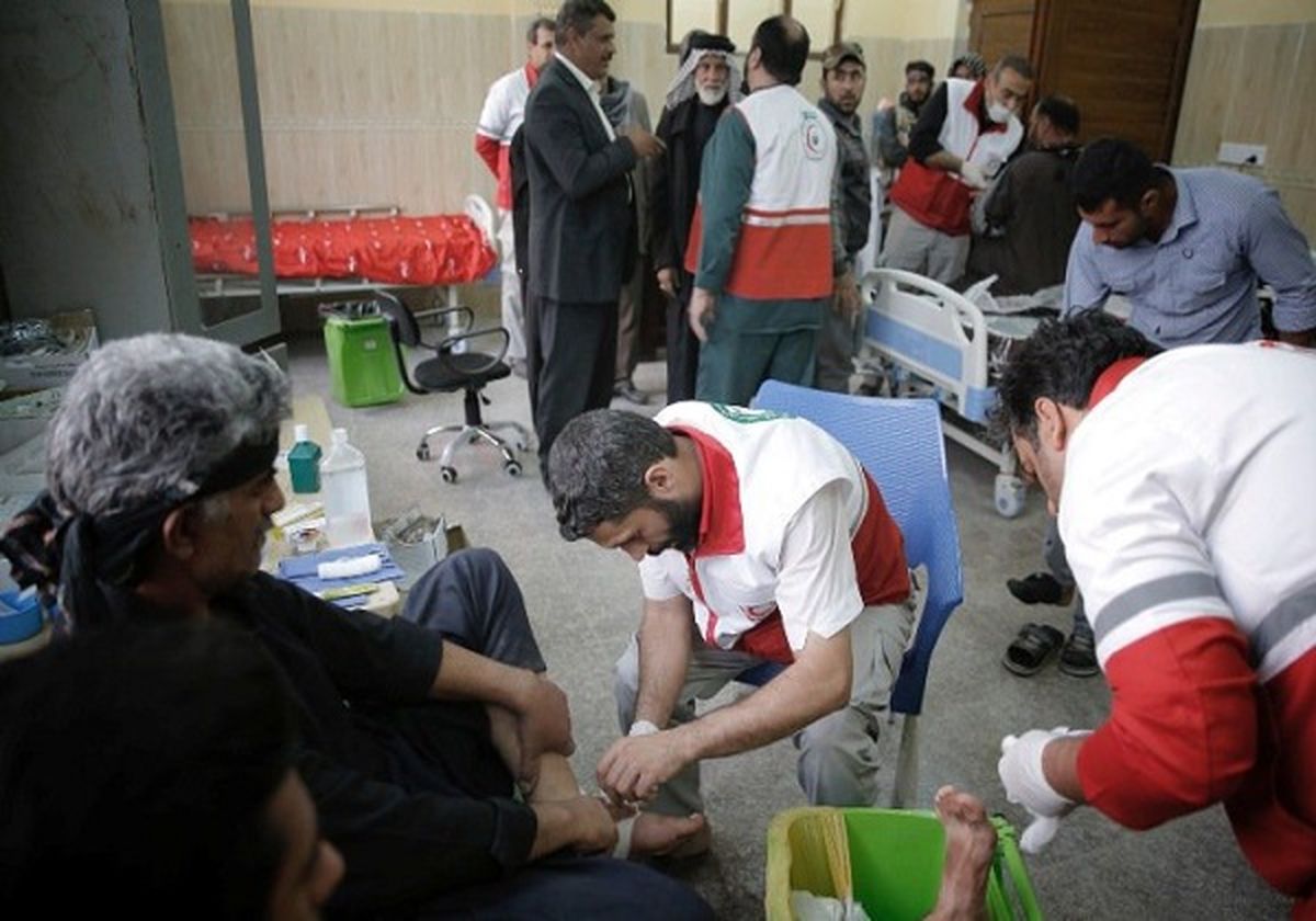 امدادرسانی به ۳۹۹ زائر پاکستانی اربعین در مرز میرجاوه/ ارائه خدمات پزشکی در مهران، شلمچه و چزابه