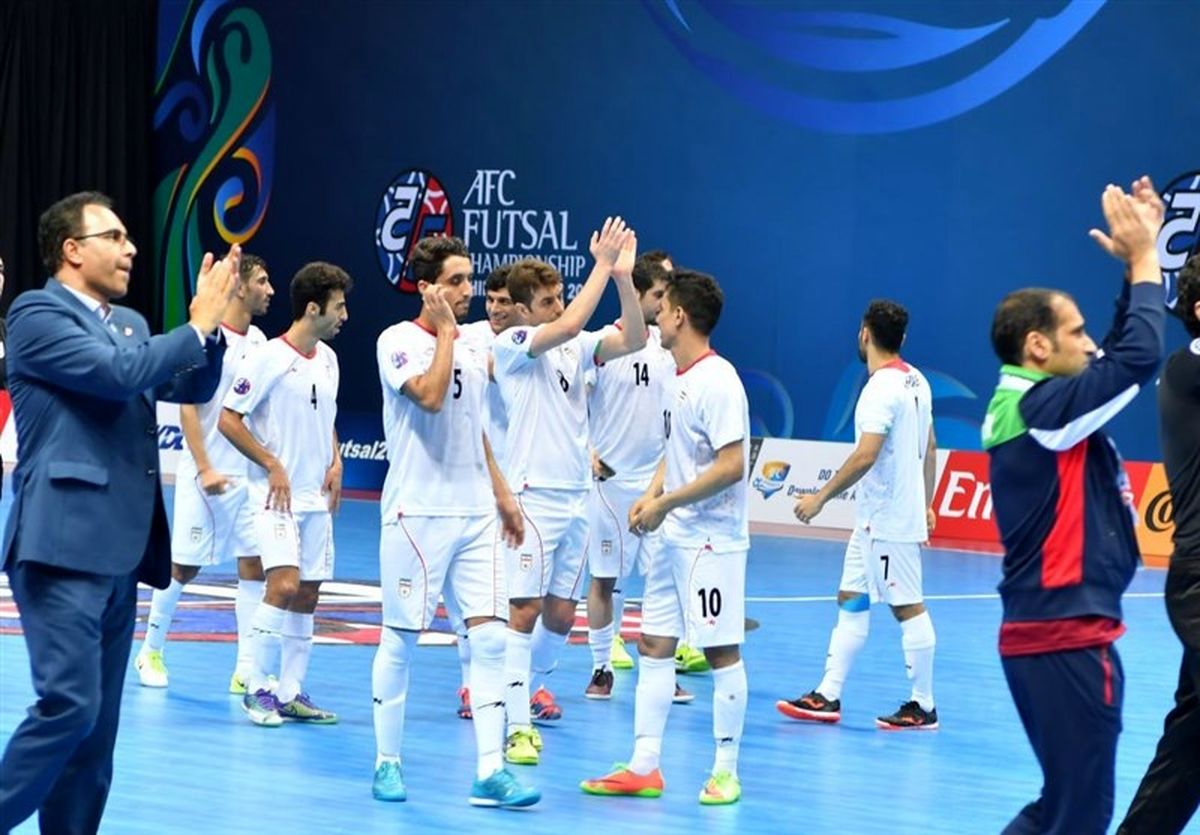 تیم ملی فوتسال ایران همچنان در جایگاه ششم جهان