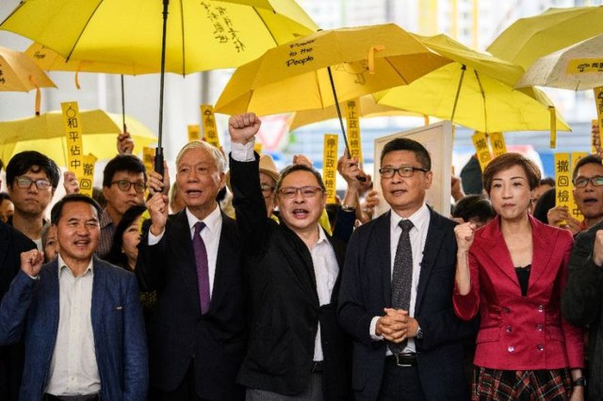 رهبران دموکراسی‌خواه هنگ‌کنگ ابراز بی‌گناهی کردند
