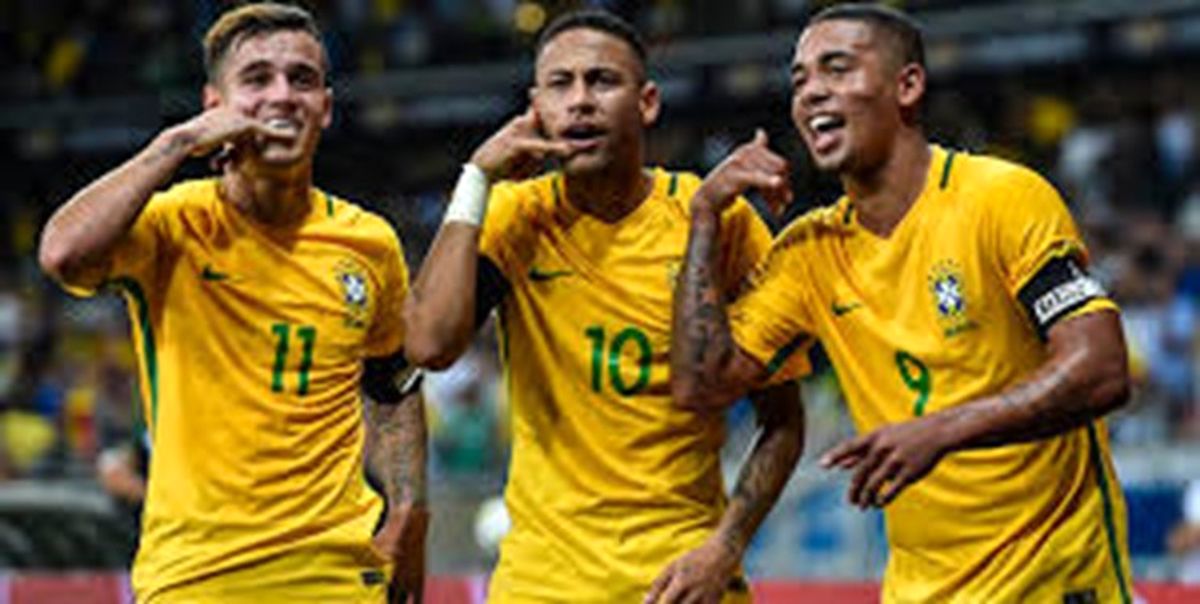 عملکرد درخشان نیمار در تیم ملی برزیل