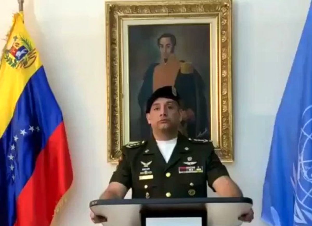 بولتون: وابسته نظامی ونزوئلا در سازمان ملل از گوایدو حمایت کرد