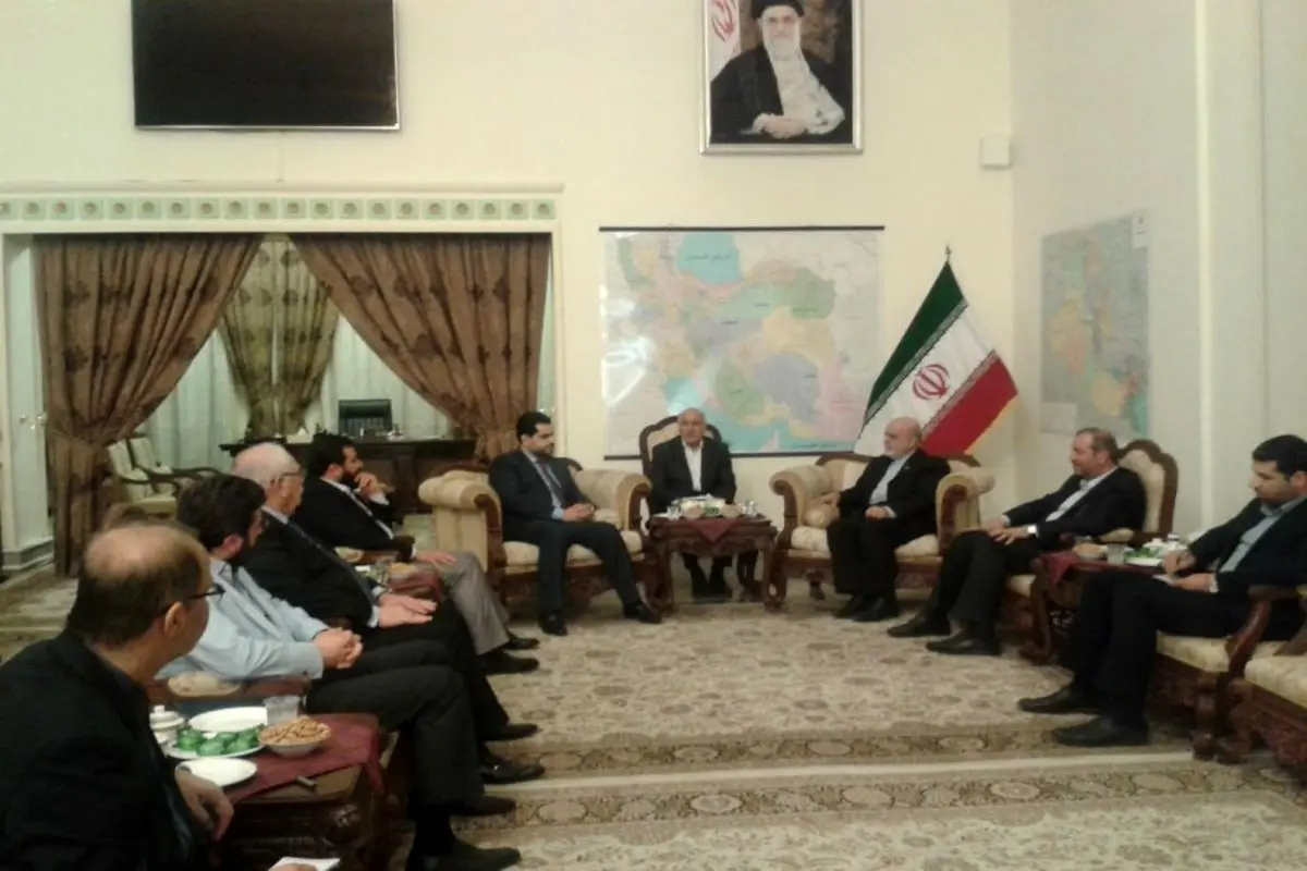 سفیر ایران با وزیر مهاجران عراق دیدار کرد