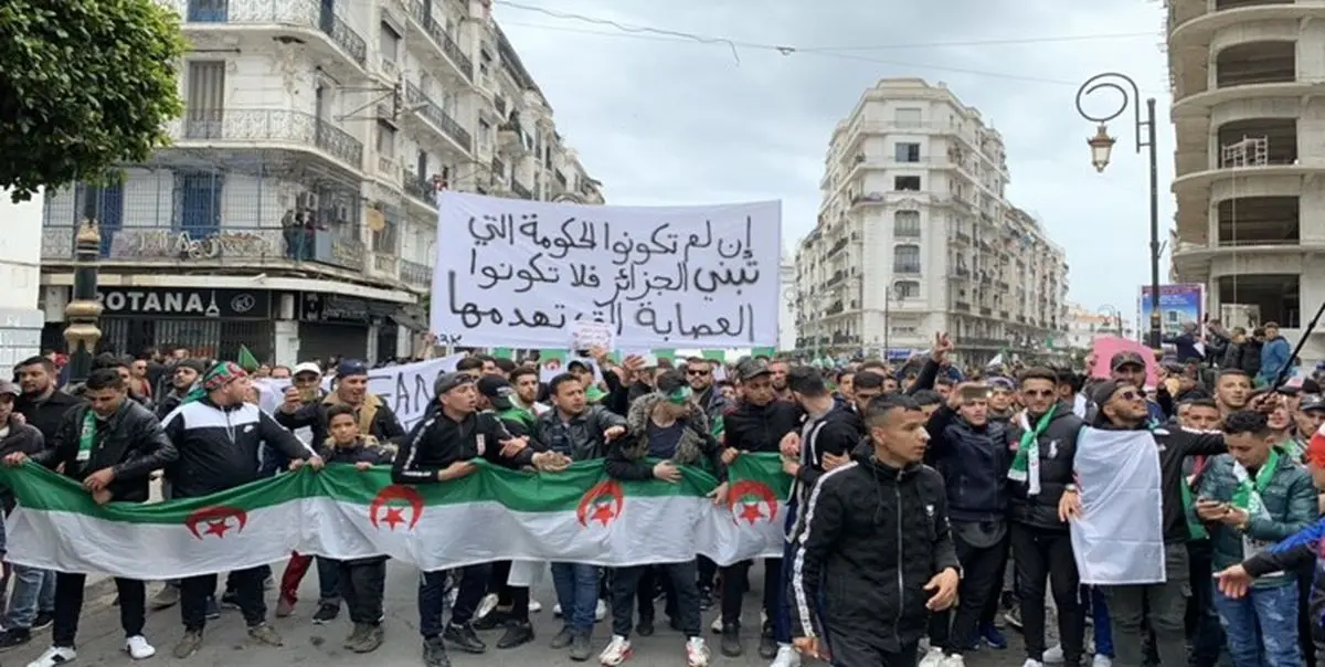 ارتباط ابوظبی با تظاهرات الجزائر و شعارهای معترضان علیه امارات