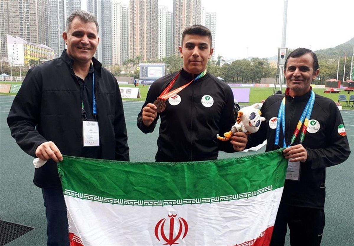 دوومیدانی قهرمانی نوجوانان آسیا| دومین برنز ایران بر گردن نوری