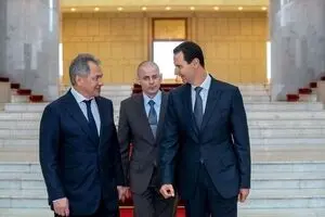 وزیر دفاع روسیه پیام پوتین را به اسد داد