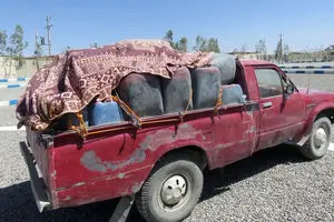 تصادف خودروهای سوخت و اتباع بیگانه در سراوان ۱۳ کشته برجا گذاشت