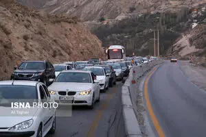 ترافیک سنگین در هراز، فیروزکوه و کرج ـ چالوس