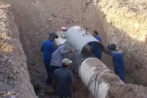 خط لوله ۱۶ اینچ ارسالی بنزین اهواز، فردا در سرویس قرار می گیرد