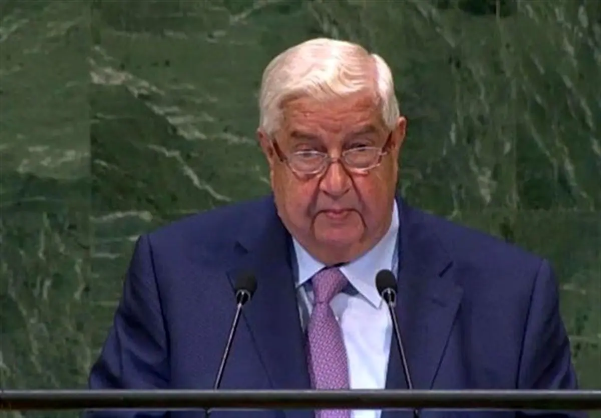 المعلم: ترامپ یک دُزد است؛ جولان متعلق به ملت سوریه است