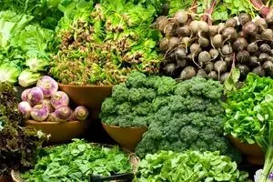 قیمت انواع سبزی و صیفی در غرفه تره بار