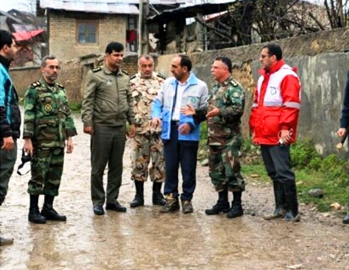 عملیات ارتش برای امدادرسانی در شرق مازندران