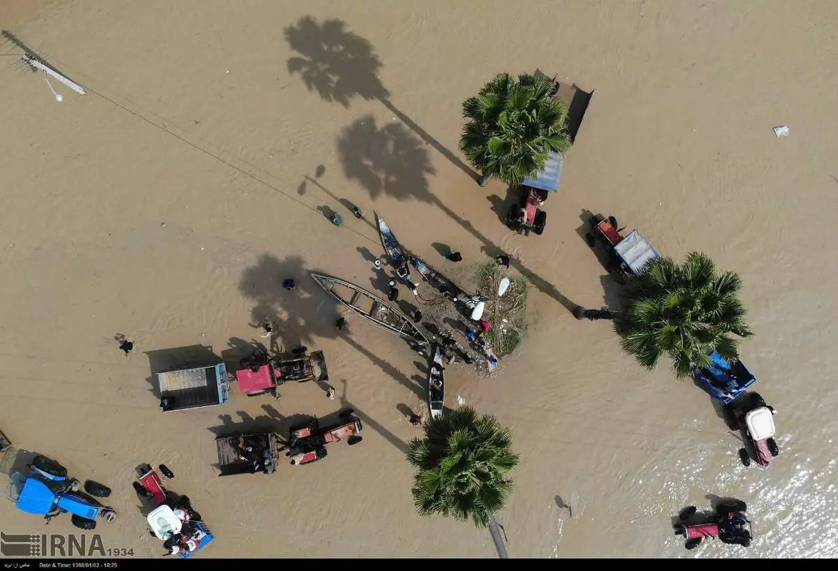 دبیرکل هلال احمر: ۶۲۰۰ نفر از هموطنان سیلزده اسکان داده شدند