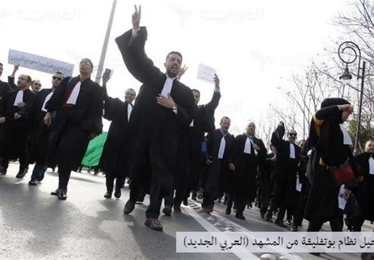 ادامه تظاهرات‌ها در الجزایر؛ تأکید وکلا بر لزوم کناره‌گیری فوری بوتفلیقه