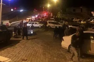 حمله مسلحانه به دفتر حزب سعادت