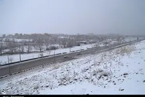 آخرین وضعیت راه‌ها| بارش برف و باران در جاده‌های ۸ استان