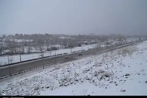 آخرین وضعیت راه‌ها| بارش برف و باران در جاده‌های ۸ استان