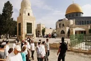 تعرض مجدد شهرک‌نشینان صهیونیست به مسجدالاقصی