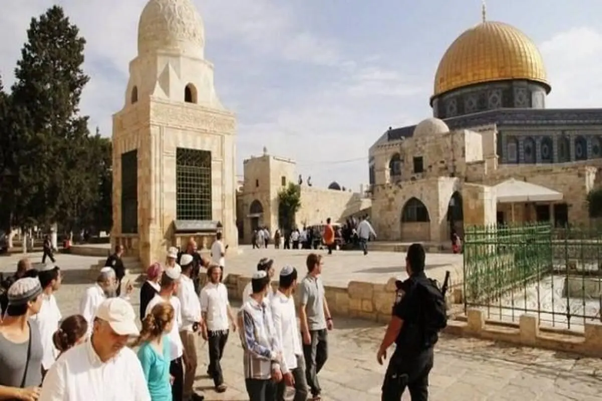تعرض مجدد شهرک‌نشینان صهیونیست به مسجدالاقصی