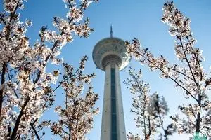 افزایش ۳۵ درصدی بازدید نوروزی مسافران از برج میلاد