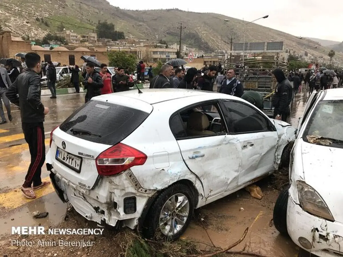 ۱۱ نفر قربانی سیلاب در شهر شیراز شدند