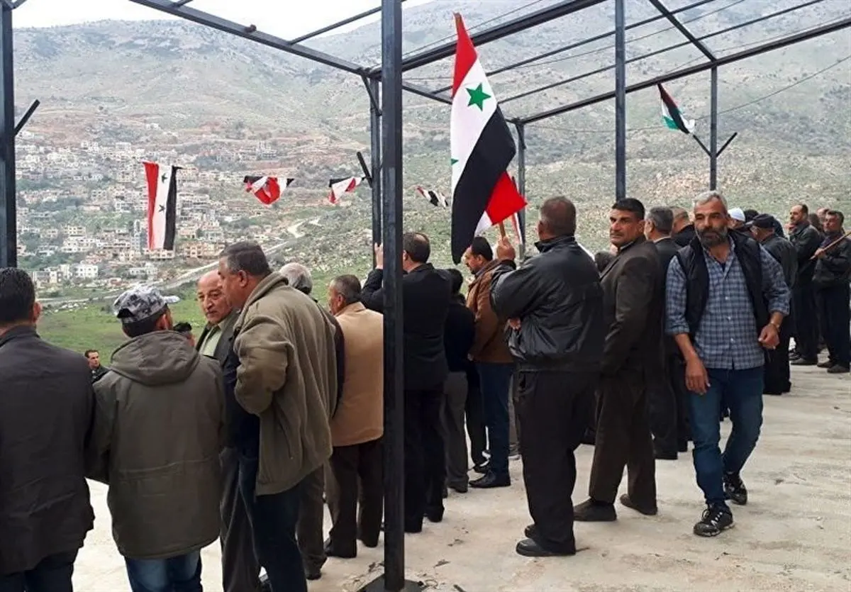 مقام سوری: جانبداری آمریکا از اسرائیل وضعیت جولان را تغییر نمی‌دهد