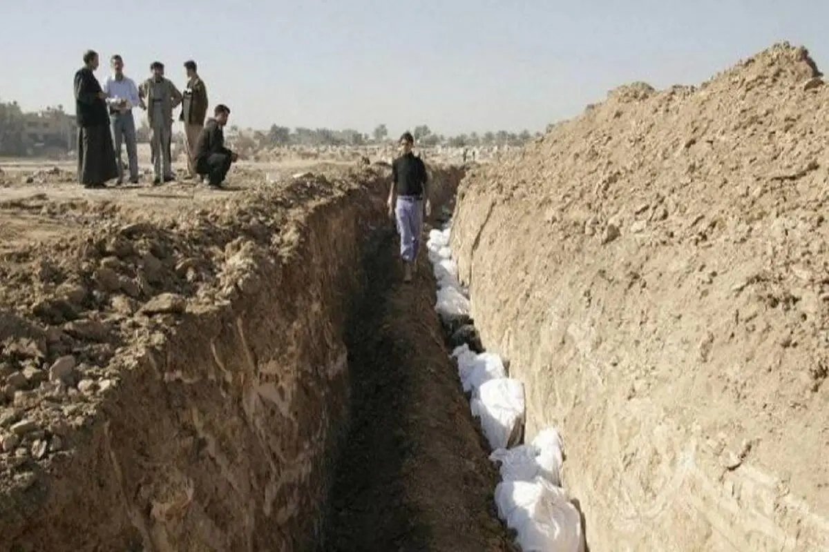 ۷۱ گور جمعی ایزدی ها در سنجار عراق کشف شده است