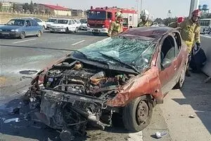 افزایش تصادفات در ۲۴ ساعت گذشته؛ سبقت و سرعت غیرمجاز مهمترین حوادث ترافیکی