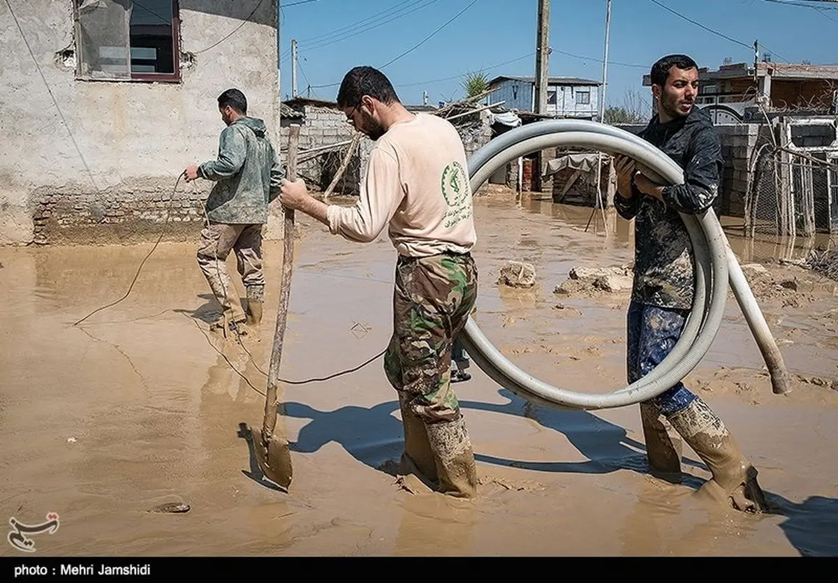 اتمام لایروبی ۱۵۰۰ منزل مسکونی توسط ۴۳ گروه جهادی در گنبدکاووس