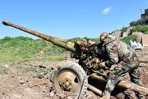 انهدام مخفیگاه‌ها و جنگ‌‌‌افزارهای تروریست‌های النصره در حومه حماه