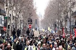 فرانسه برگزاری اعتراضات در شانزلیزه را ممنوع اعلام کرد