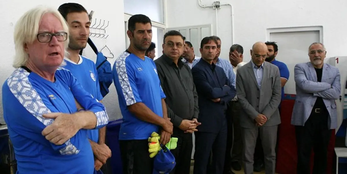 فتحی در ادوی استقلال حاضر شد