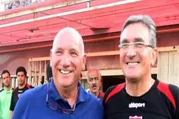 سرمربی اسبق پرسپولیس در تمرین استقلال!