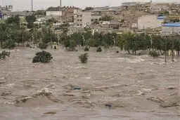 افزایش حجم روانآب ها به علت ذوب شدن برف در جنوب غرب