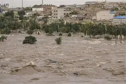 افزایش حجم روانآب ها به علت ذوب شدن برف در جنوب غرب