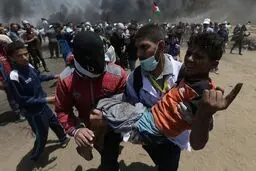 یونیسف: ۴۰ کودک فلسطینی در تظاهرات بازگشت کشته شدند