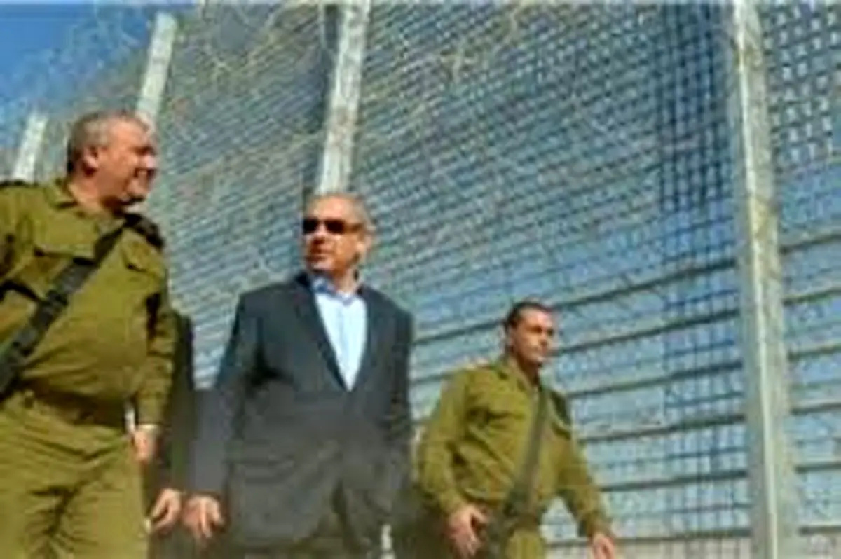 بازدید نتانیاهو از نظامیان صهیونیست مستقر در مجاورت نوار غزه