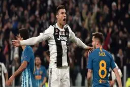 رونالدو مصدوم به دو بازی با آژاکس آمستردام می‌رسد