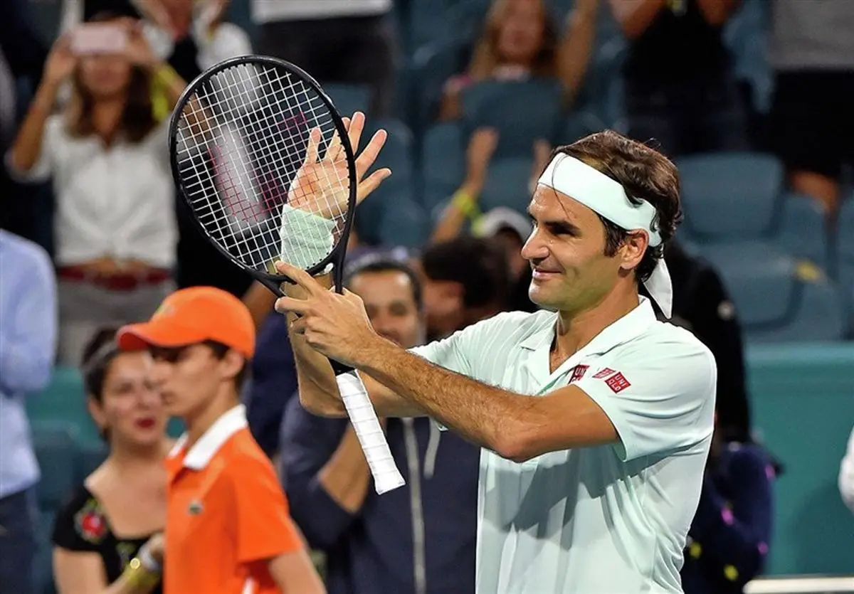 صعود راجر فدرر به نیمه‌نهایی مسترز ۸.۵ میلیون دلاری میامی