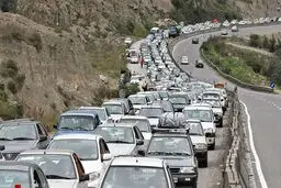 جاده چالوس از ساعت ۱۴ یک طرفه می‌شود