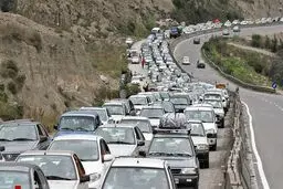 جاده چالوس از ساعت ۱۴ یک طرفه می‌شود