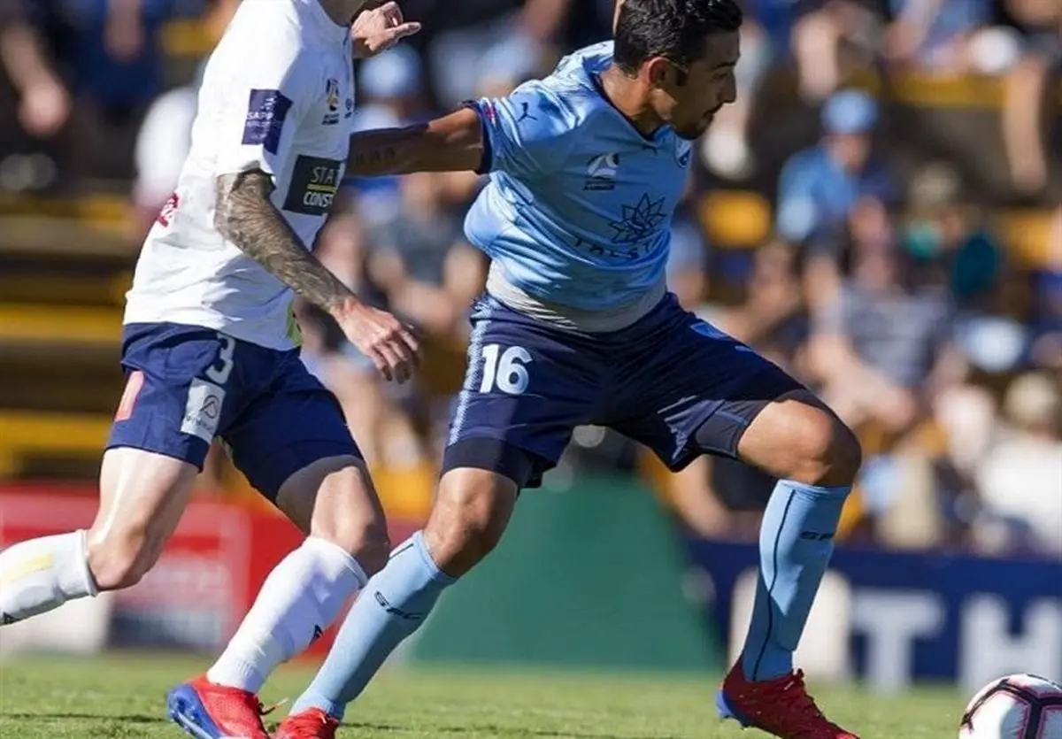 ای لیگ استرالیا| ۳ امتیاز خارج از خانه یاران قوچان‌نژاد