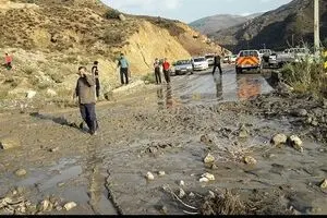 افزایش سطح آب در برخی از مناطق آق‌قلا