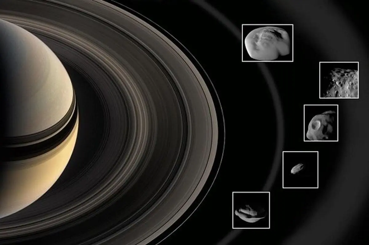 ماه‌های سیاره زحل در حال رشد هستند